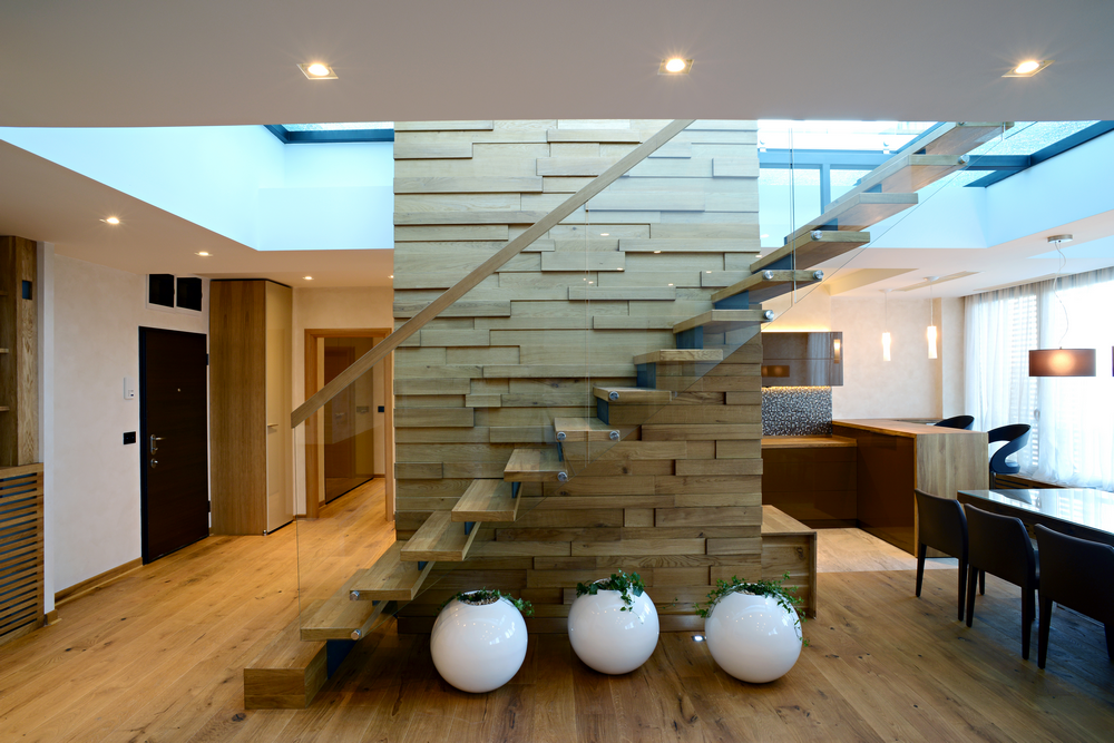 איך לעצב את גרם המדרגות בעת תכנון אדריכל?